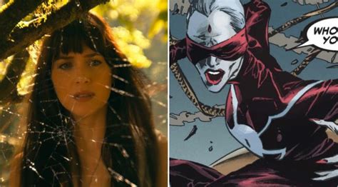 MADAME WEB Leak Reveals Dakota Johnson In Her Comic。